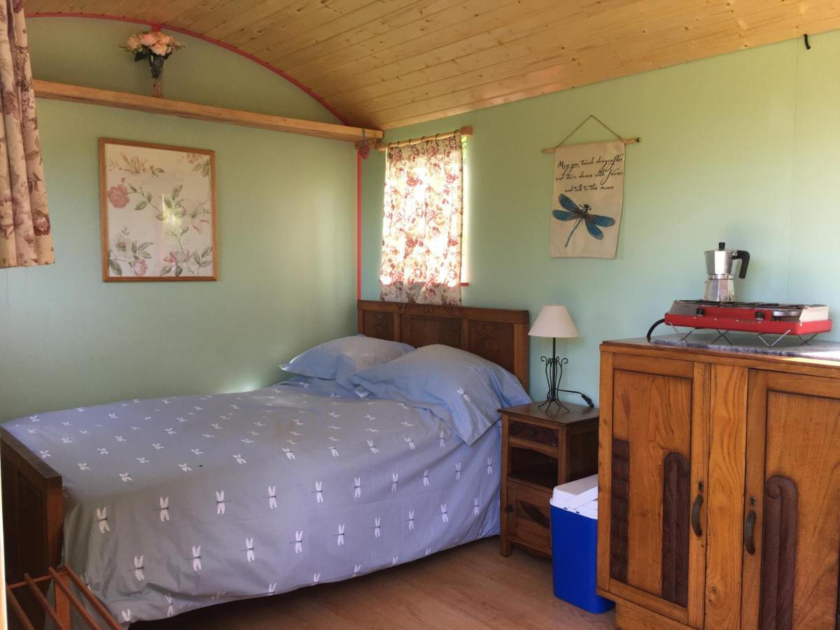 Rosa The Cosy Cabin - Gypsy Wagon - Shepherds Hut, River Views Off-Grid Eco Living Pedrogao Grande Kültér fotó